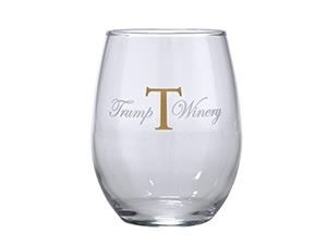 Stemless Glass - Gold T